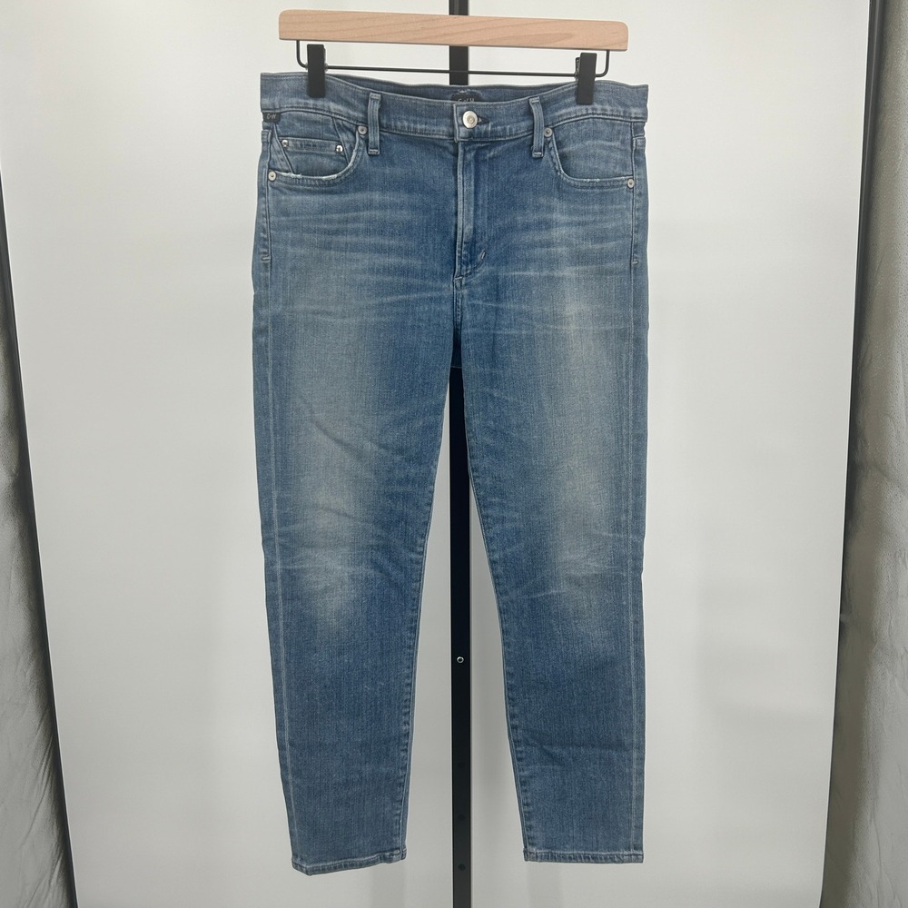 Citizens of Humanity Rocket Crop High Rise Skinny Jeans Size 30 Denim